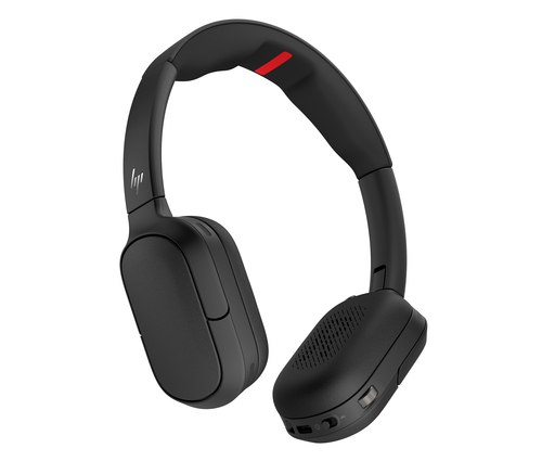 HP Poly Focus 625 Stereo Bluetooth-Headset. Gewicht: 208 g. Produktfarbe: Schwarz