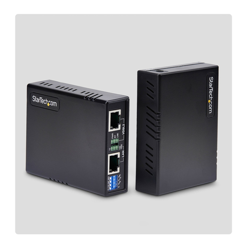 StarTech.com VDSL2 Ethernet Extender Kit over Single Pair Wire Up to 0.6mi (1km), LAN Repeater over RJ11/CAT5e/6, Replaces