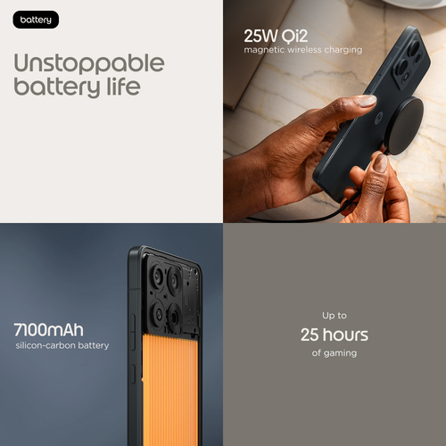 Motorola edge 70 max. Display diagonal: 17.3 cm (6.82"), Display resolution: 1440 x 3168 pixels. Processor family: Snapdra