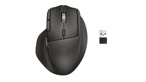 HP 785M Mouse - Bluetooth/Radio Frequency - USB Type A - 6 Programmable Button(s) - Wireless - 2.40 GHz - Rechargeable - S