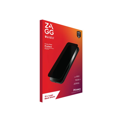 InvisibleShield Privacy Matte. Brand compatibility: Universal, Protection features: Impact resistant, Scratch resistant. P