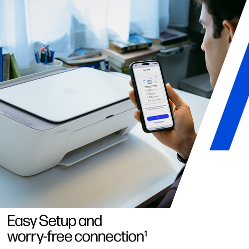 HP Deskjet 2922 Wireless Inkjet Multifunction Printer - Colour - White - Copier/Printer/Scanner - 4800 x 1200 dpi Print - 