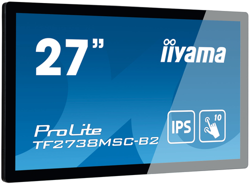iiyama ProLite TF2738MSC-B2 27 Zoll Klasse Open-Frame-LED-Touchscreen-Monitor - 16:9 Format - 5 ms Reaktionszeit - 68,6 cm