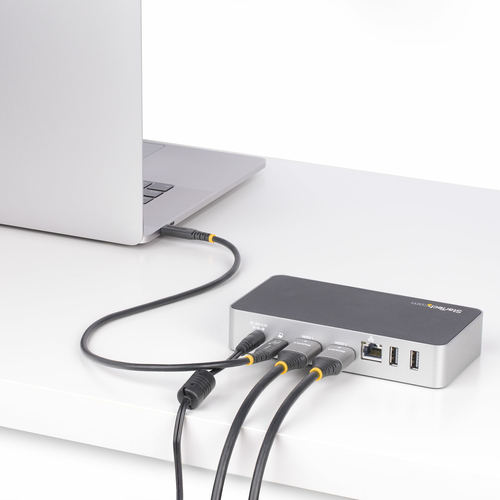 StarTech.com 50C-40G-USB4-CABLE. Kabellänge: 0,5 m. Anschluss 1: USB C, Anschluss 2: USB C, USB-Version: USB4 Gen 3x2, Max