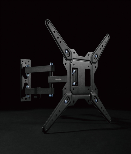 Manhattan Wall Mount for TV & Monitors (Full Motion), For screens 32"" to 55"", VESA compatability: all between 100x100mm 