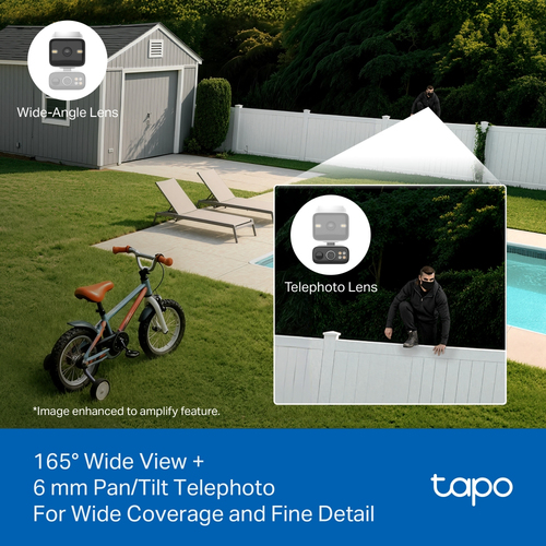 TP-Link Tapo C645D KIT. Type: IP security camera, Placement supported: Outdoor, Connectivity technology: Wireless. Mountin