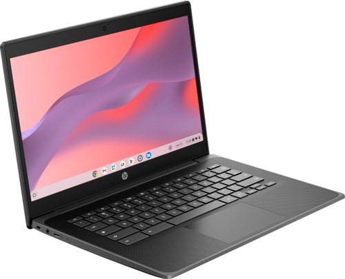 HP Fortis G1i 35.6 cm (14"") Chromebook - HD - Intel N150 - 4 GB - 32 GB Flash Memory - Jet Black - Intel Chip - 1366 x 76