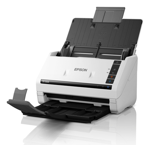 Scanner a inserimento di foglii Epson WorkForce DS-530III - 600 x 600 dpi Ottico - 30-bit Colore - Colore, Monochrom Scans