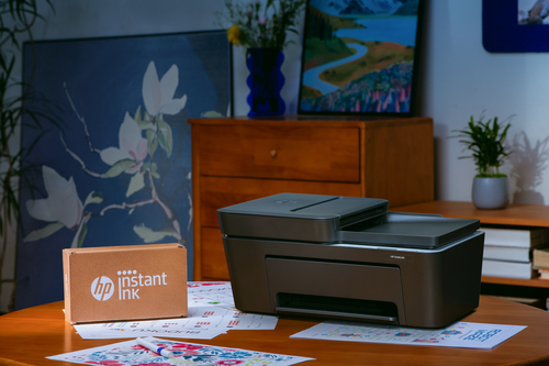HP Deskjet 4320 Kabellos - Tintenstrahl-Multifunktionsdrucker - Farbe - Grau - Kopierer/Fax/Drucker/Scanner - 4800 x 1200 