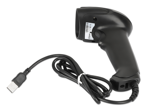 Manhattan Contact CCD Handheld Barcode Scanner, USB, 60mm Scan Width, Cable 152cm, Max Ambient Light 5,000 lux (sunlight),