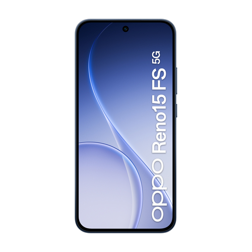 OPPO Reno15 FS 5G AI Smartphone, Tripla fotocamera 50+8+2MP, Selfie 50MP, Display 6.57” 120HZ AMOLED FHD+, 6500mAh, RAM 8G