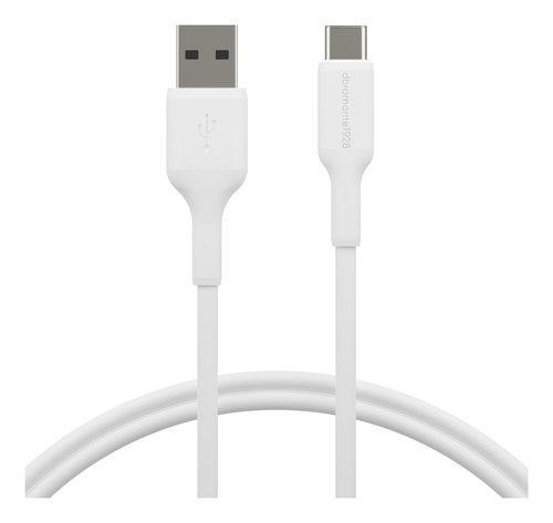 dbramante1928 ApS Re-charge 1 m USB/USB-C Data Transfer Cable - Cable for Wall Charger - First End: 1 x USB Type A - Male 