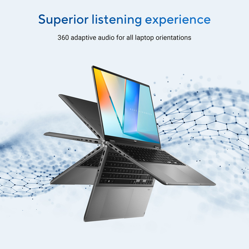ASUS Vivobook 16 Flip TP3607SA-SI131W. Product type: Hybrid (2-in-1), Form factor: Convertible (Folder). Processor family: