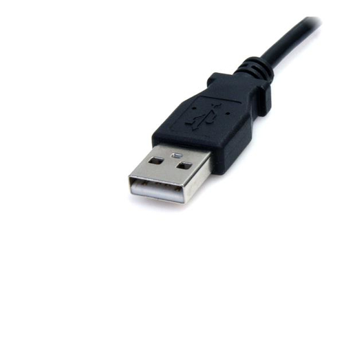 StarTech.com USB2TYPEM Adapter Cord - 91.44 cm - USB / Barrel Connector - 5 V DC - Black - 1 Each