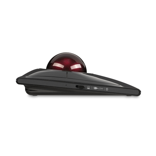 Kensington SlimBlade Trackball - Bluetooth/Radio Frequency - USB Type C, USB Type A - Optical - 8 Programmable Button(s) -