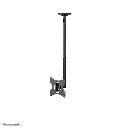 Newstar TV/Monitor Ceiling Mount for 10""-40"" Screen, Height Adjustable - Black - Height Adjustable - 58.4 cm to 132.1 cm