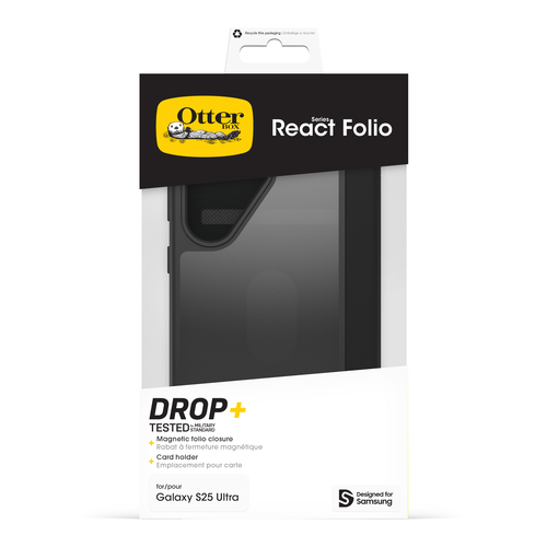 OtterBox React Estojo de transporte (Página) Samsung Smartphone - Resistente a quedas, Resistente a arranhões - 167,9 mm A
