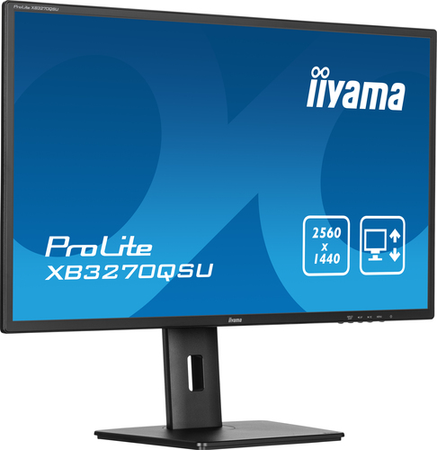 iiyama ProLite XB3270QSU-B1 32 Zoll Klasse WQHD LED-Monitor - 16:9 Format - Mattschwarz - 80 cm (31,5 Zoll) Viewable - IPS