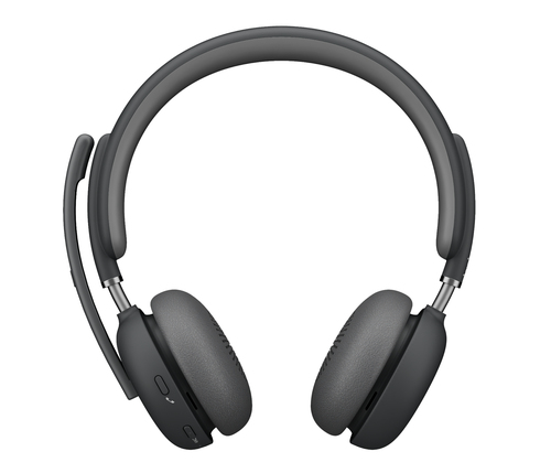 Logitech Zone Wireless 2 Wireless Over-the-head, On-ear Stereo Headset - Graphite - Microsoft Teams Certification - Google