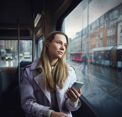 EPOS ADAPT E1 True Wireless Ohrhörer Stereo Ohrhörerset - Schwarz - Microsoft-Teams-Zertifizierung - Binaural - In-Ear - B