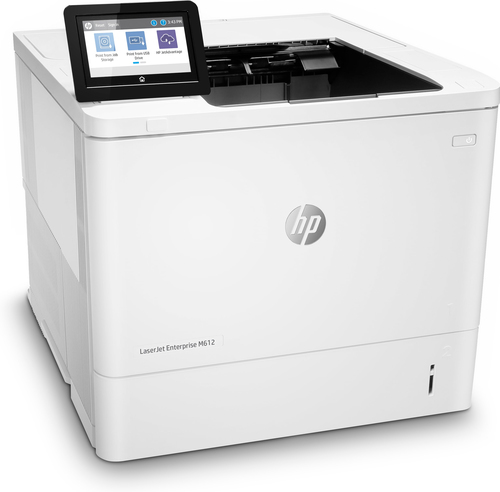 Imprimante laser Bureau HP LaserJet Enterprise M612dn - Monochrome - Impression 71 ppm Mono - 1200 x 1200 dpi - Recto/Vers