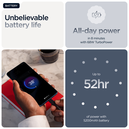 Motorola Mobility edge 60 fusion 256 GB Smartphone - 16,9 cm (6,7 Zoll) P-OLED HDR10+ 2712 x 1220 - Octa-Core (Cortex A78Q