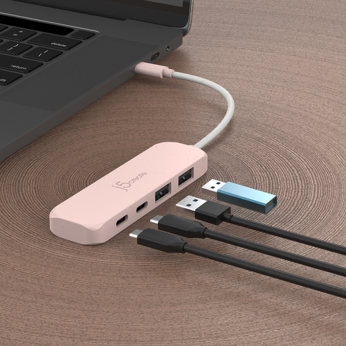 j5create JCH342ER. Hostschnittstelle: USB 3.2 Gen 1 (3.1 Gen 1) Type-C, Hub interfaces: USB 3.2 Gen 2 (3.1 Gen 2) Type-A, 
