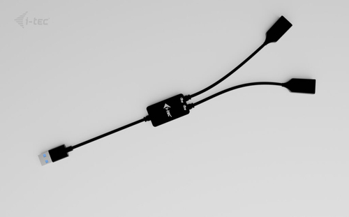 i-tec USB-A Cable HUB 2 port (2x USB-A). Kabellänge: 0,1 m. Anschluss 1: USB A, Anschluss 2: 2 x USB A, USB Version: USB 3