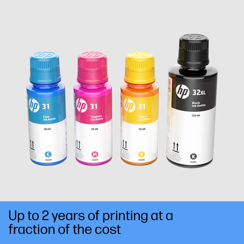 HP Smart Tank 5105 Wireless All-in-One Color Printer, Copier, Scanner. Print technology: Thermal inkjet, Printing: Colour 