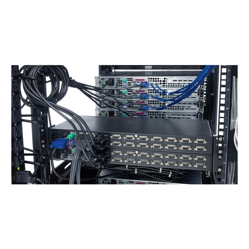 APC KVM Daisy-Chain Cable - 6 ft (1.8 m). Cable length: 1.8 m, Product colour: Black, Compatible products: KVM. Compliance