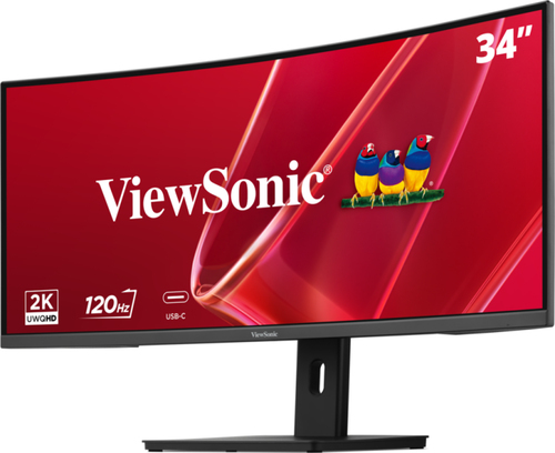 ViewSonic VA3420C-2 34" Class UW-QHD Curved Screen LCD Monitor - 21:9 - 86.4 cm (34") Viewable - Vertical Alignment (VA) -