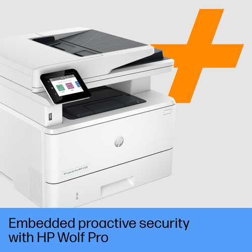 HP LaserJet Pro 4102FDN Laser Multifunction Printer - Copier/Fax/Printer/Scanner - 1200 x 1200 dpi Print - For Plain Paper