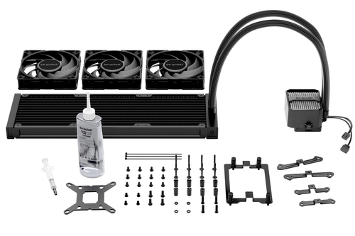 be quiet! Silent Loop 3 BW025 Kühllüfter - 3 x Fan(s) - 2500 U/Min - Compatible Intel Socket: Socket LGA-1851, LGA-1700, L