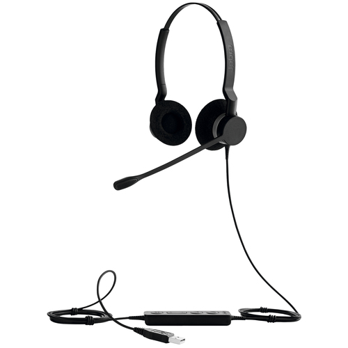 Jabra BIZ 2300 Duo, USB, UC. Product type: Headset. Connectivity technology: Wired. Recommended usage: Office/Call center.