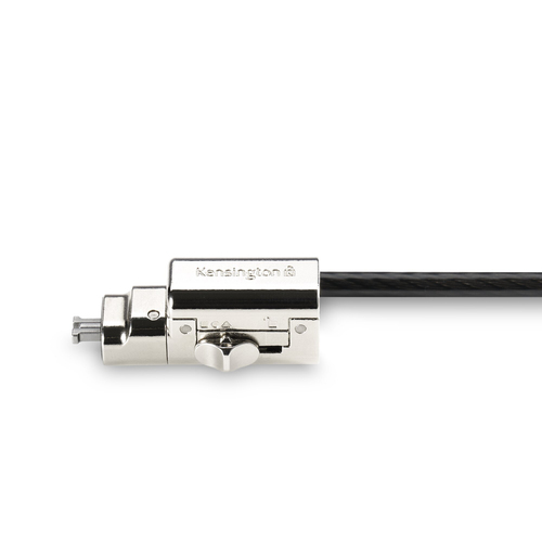 Kensington Universal Cable Lock For Notebook - TAA Compliant - 1.83 m Cable - Keyed Lock - Silver - Carbon Steel - For Not