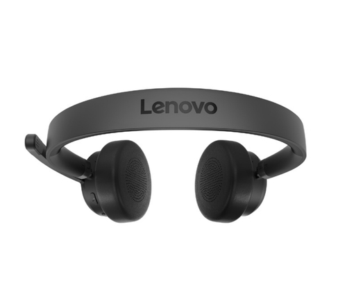 Lenovo Wireless Over-the-head, On-ear Stereo Headset - Microsoft Teams Certification - Binaural - Supra-aural - Bluetooth
