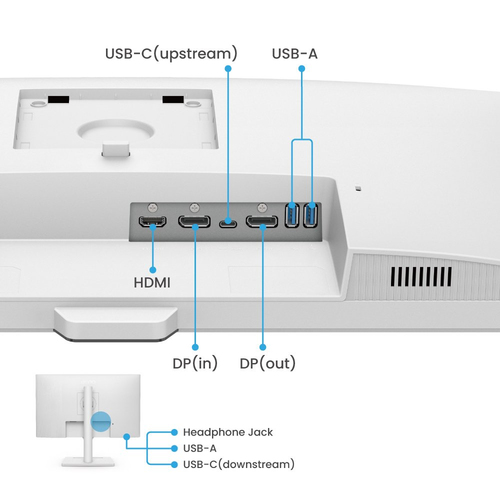 BenQ GW2790QT. Bildschirmdiagonale: 68,6 cm (27"), Display-Auflösung: 2560 x 1440 Pixel, HD-Typ: Quad HD, Bildschirmtechno