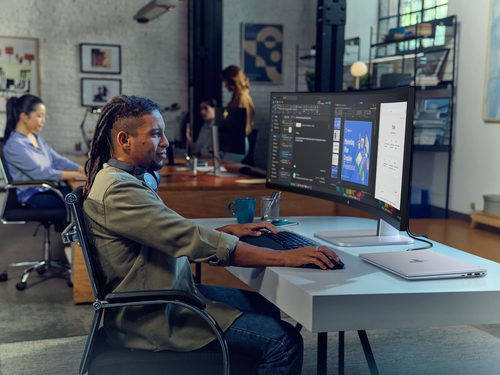 HP Series 5 Pro 49 inch DQHD Conferencing Monitor - 549pm. Display diagonal: 124.5 cm (49"), Display resolution: 5120 x 14