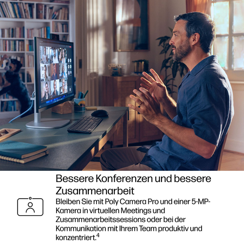 HP EliteStudio 8 All-in-One G1i 23.8 inch Desktop AI PC. Bildschirmdiagonale: 60,5 cm (23.8"), HD-Typ: Full HD, Display-Au