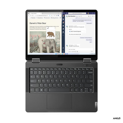Lenovo 13w Yoga Gen 2 82YR0005UK 33.8 cm (13.3"") Touchscreen Convertible 2 in 1 Notebook - WUXGA - AMD Ryzen 5 7530U - 8 