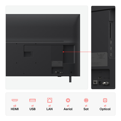 LG UA75 50UA75006LA 50" (127 cm) Smart LED-LCD TV 2025 - 4K UHDTV - High Dynamic Range (HDR) - HDR10, HDR10 Pro, HLG - Dir