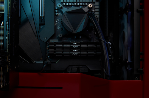 Kingston Technology FURY 16GB 4000MT/s DDR4 CL19 DIMM (Kit of 2) Renegade Black. Component for: PC, Internal memory: 16 GB