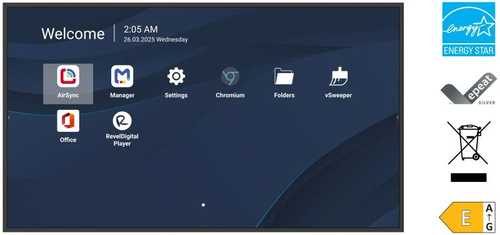 ViewSonic CDE5514-2C 55"" LCD Digital Signage Display - 24 Hours/7 Days Operation - Energy Star - Thin Film Transistor (TF