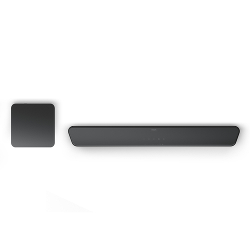 Sound Bar Speaker Philips TAB5309 2.1 Bluetooth - 120 W RMS - Grigio scuro - Parato montabile - 150 Hz a 20 kHz - Dolby Di