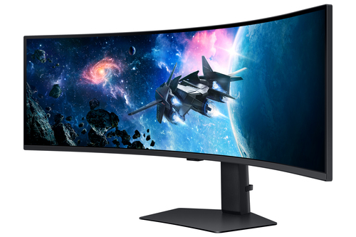 Samsung Odyssey G9 S49CG950EU 49" Class Dual Quad HD (DQHD) Curved Screen Gaming LED Monitor - 32:9 - Black - 124.5 cm (49