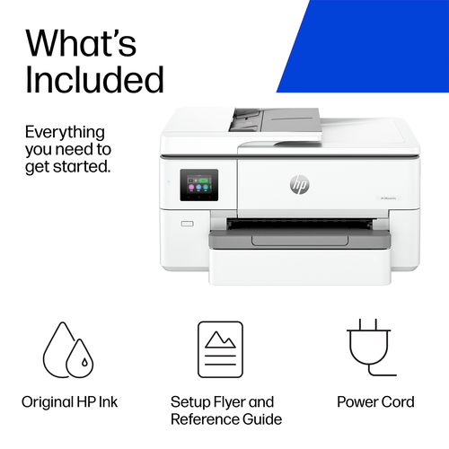 HP OfficeJet Pro 9720 Color Printer. Print technology: Thermal inkjet, Printing: Colour printing, Maximum resolution: 4800