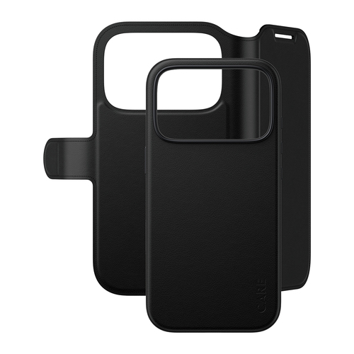 CARE Tango Tasche (Brieftasche) Apple iPhone 17 Pro Smartphone - Schwarz
