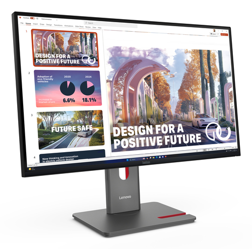 Lenovo ThinkVision P27QD-40 27" Class WQHD LED Monitor - 16:9 - Raven Black - 68.6 cm (27") Viewable - In-plane Switching 