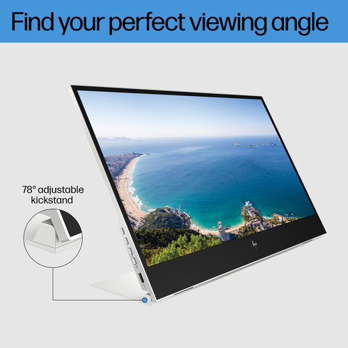 HP E-Series E14 G4 Portable Monitor. Display diagonal: 35.6 cm (14"), Display resolution: 1920 x 1080 pixels, HD type: Ful