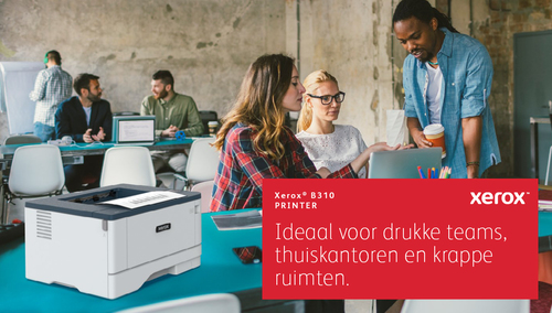 Xerox B310 A4 40ppm Wireless Duplex Printer PS3 PCL5e/6 2 Trays Total 350 Sheets. Print technology: Laser. Number of print